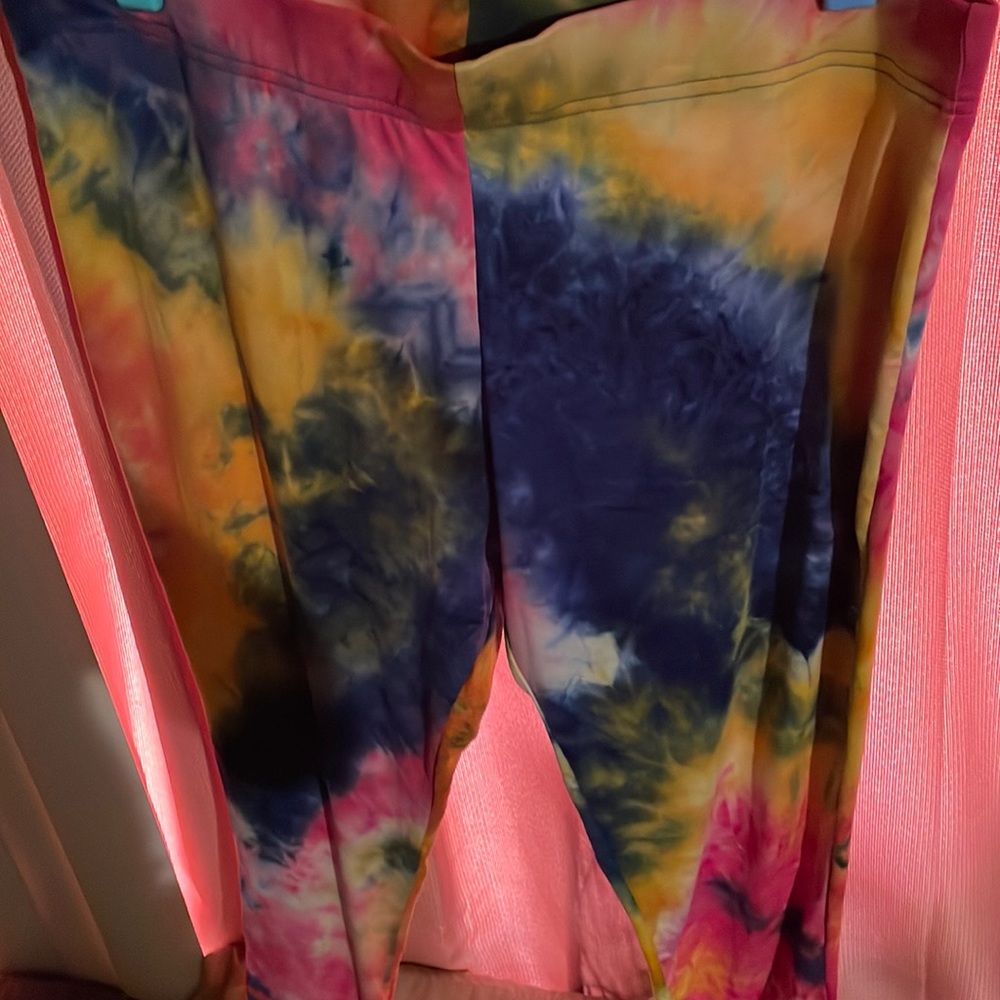 Tie dye pants